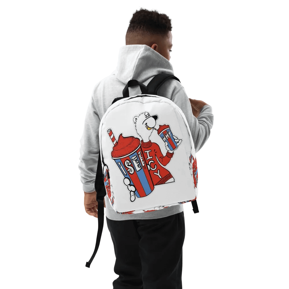 ISEEWHY BEAR PATTERN BACKPACK product image (9)