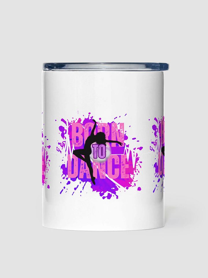 Born to Dance Enthusiast's Her Silhouette Stainless Steel Tumbler product image (1)