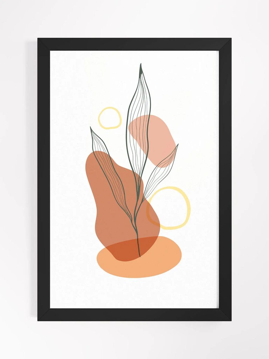 EarthTone Abstract Oasis Framed Poster product image (6)