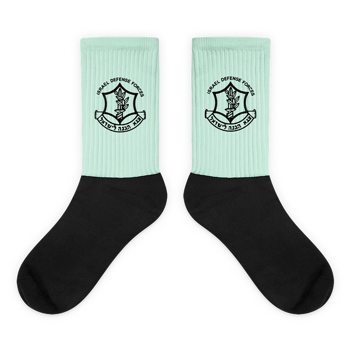 IDF Socks - Black on Pastel product image (1)