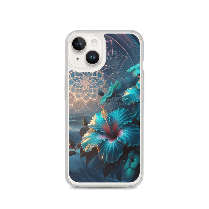 Mystic Hibiscus Mandala iPhone® Clear Case product image (4)