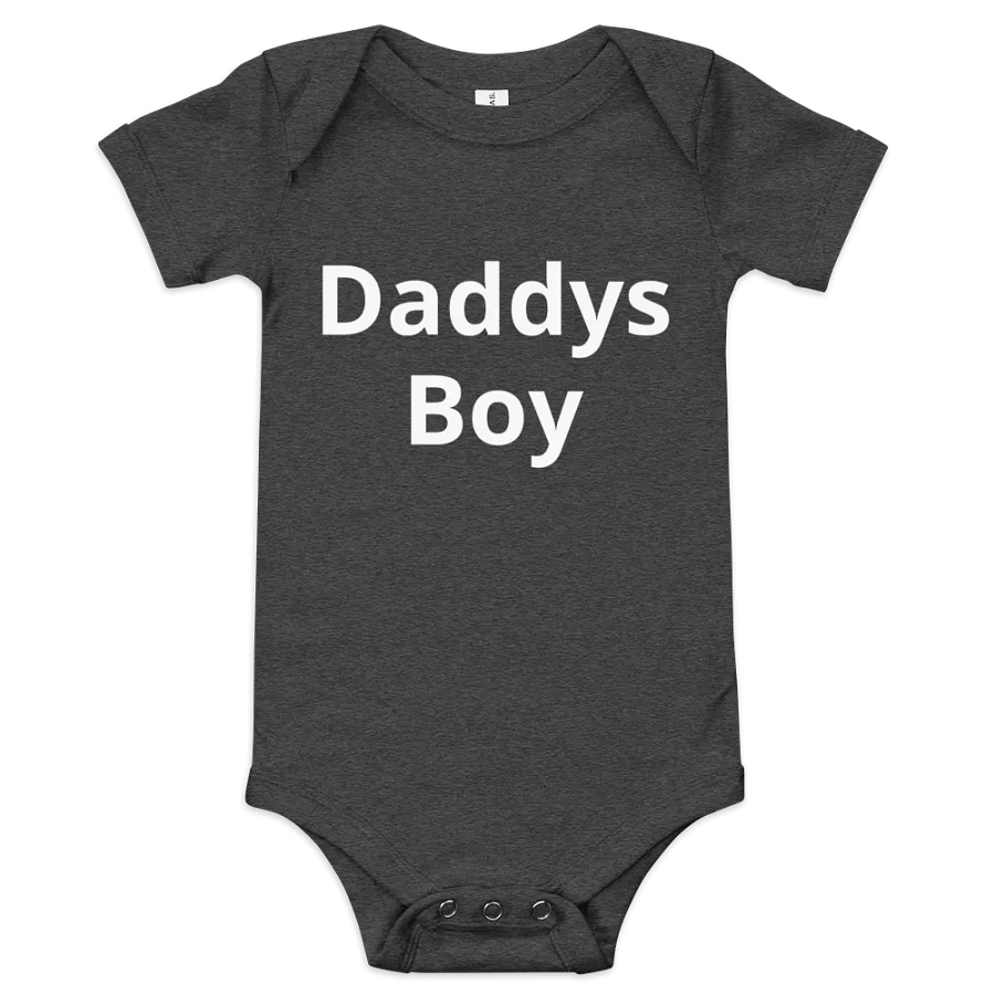 Daddy's Boy Baby Onesie product image (1)