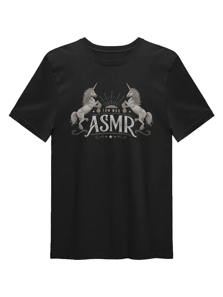 ASMR Unicorns / Dark Fitted Tee product image (1)