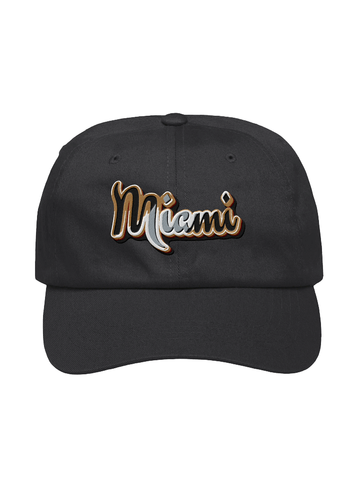 Miami Shadowed Classic Dad Hat product image (1)