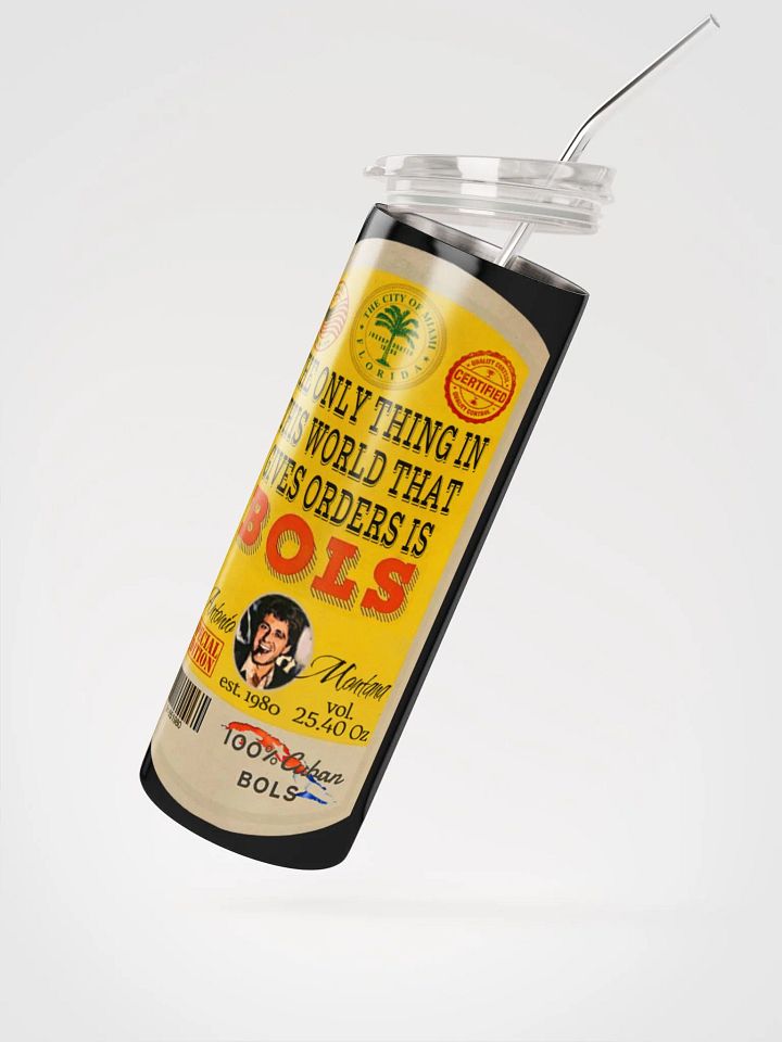 Antonio Montana's BOLS Gin Stainless Steel Tumbler product image (2)