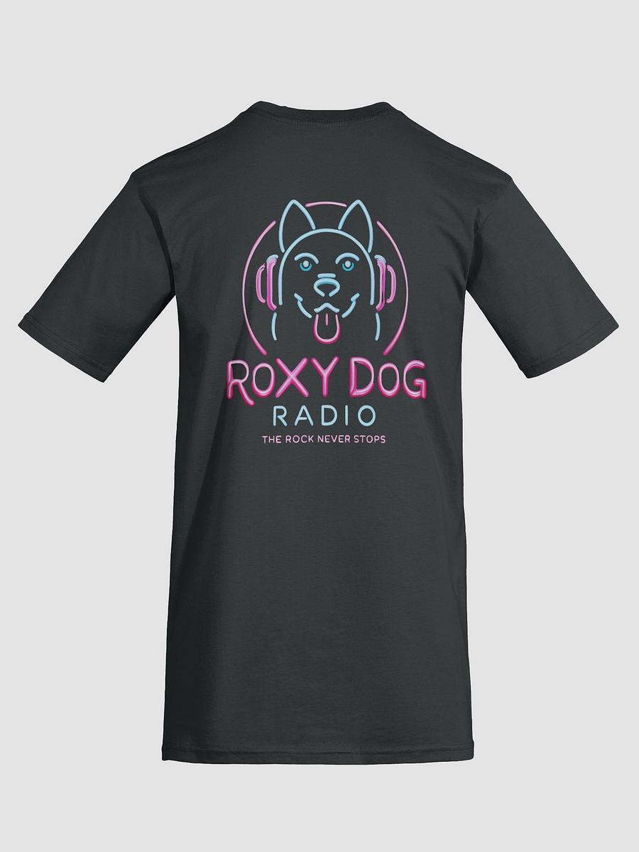 Roxy Dog Radio Neon Custom T-Shirt product image (1)