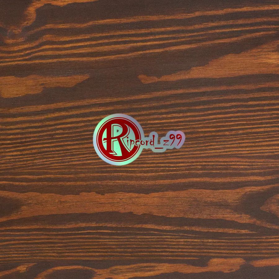 Ripcord Holographic Sticker product image (3)
