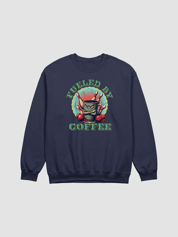 Fueled By Coffee Bowling Crewneck Sweatshirt product image (13)