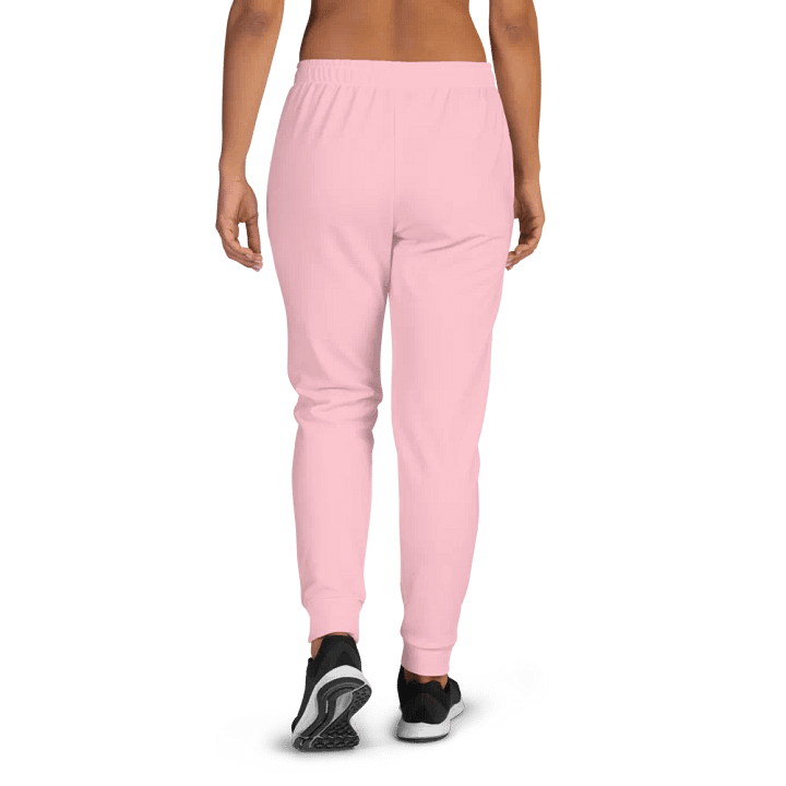 Plain Color Pink Joggers product image (2)