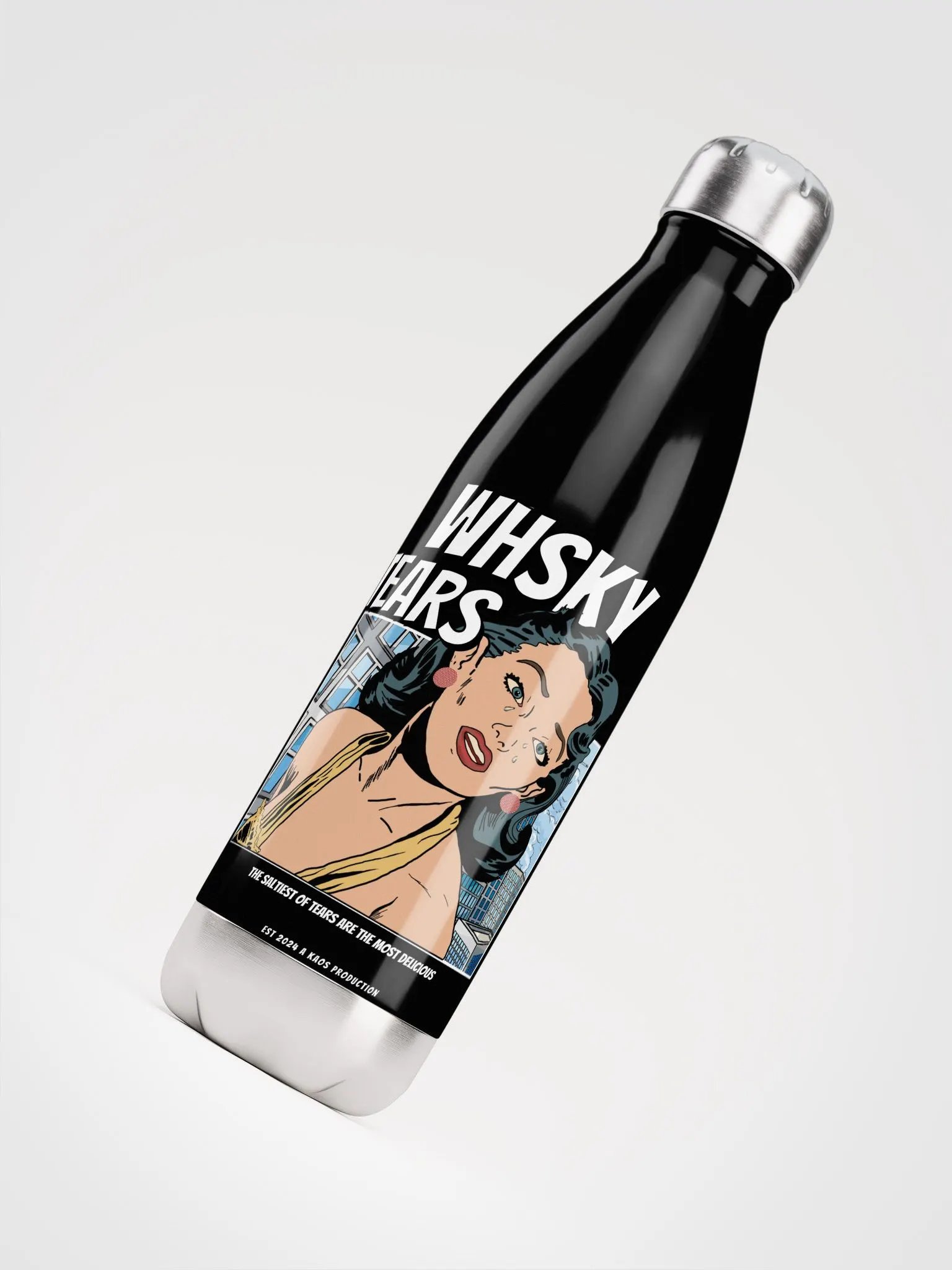 Whisky Tears Stainless Steel Water Bottle product image (4)