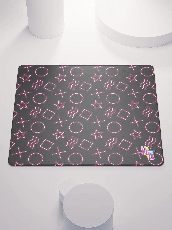 ESP Card Pattern Hunter's Guild Emblem Mouse Pad—Berry Edition product image (1)