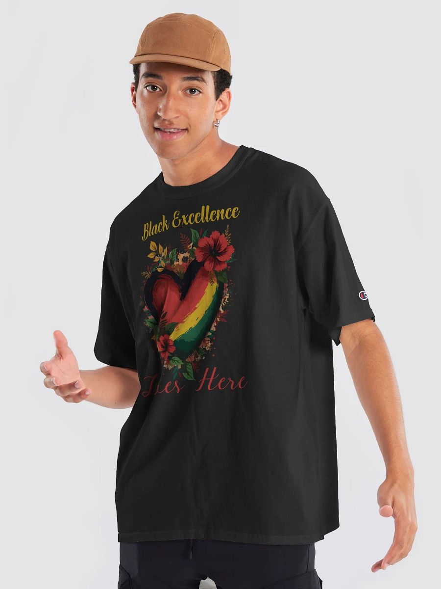 Black Excellence Lives Here T-Shirt product image (24)