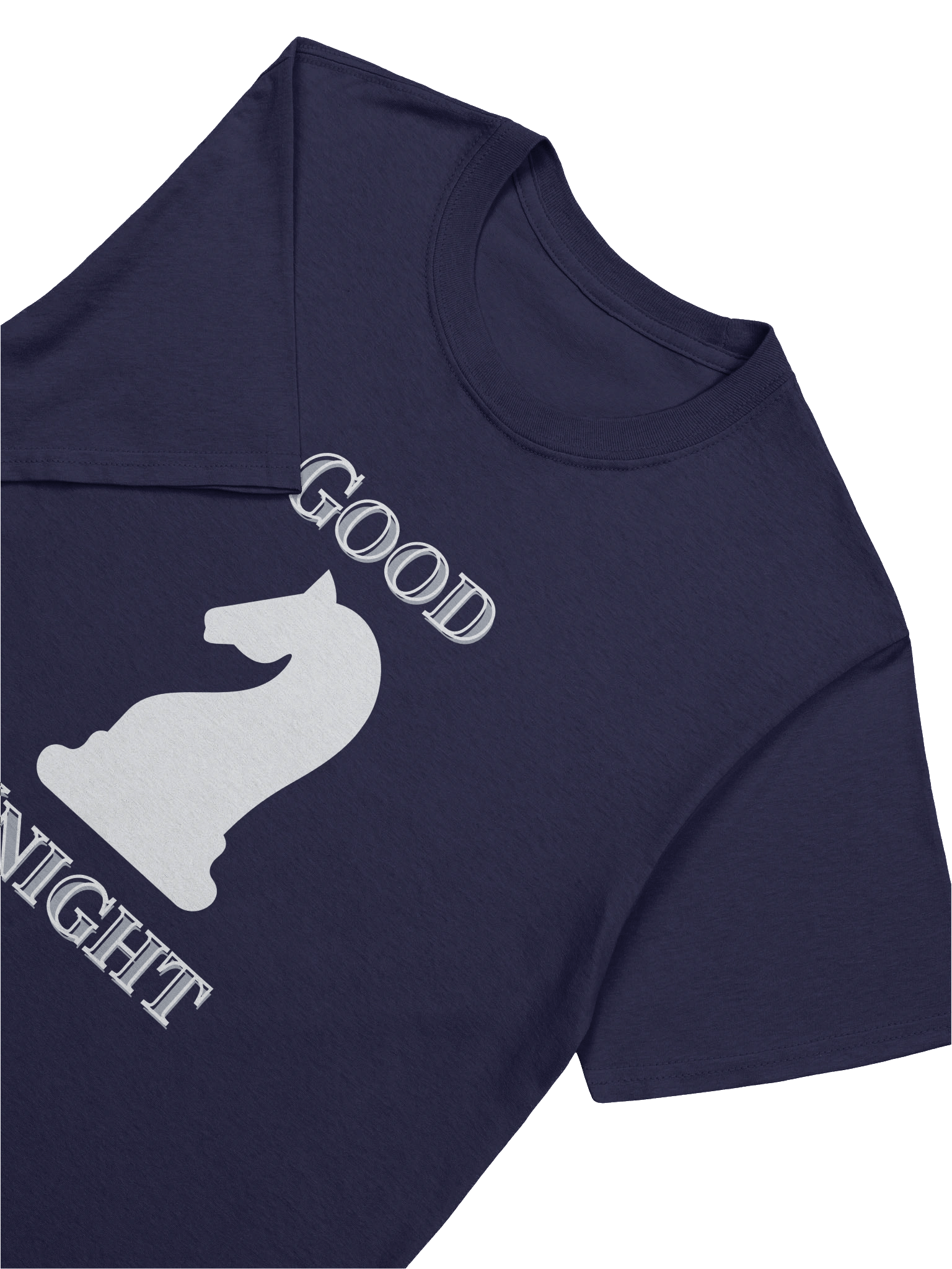 Good Knight Chess Silhouette T-Shirt product image (2)