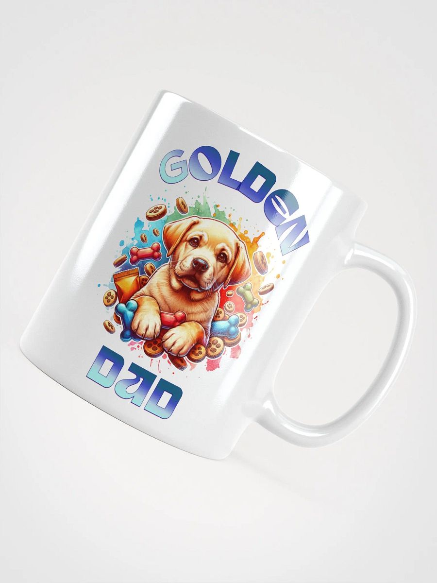 Colourful Golden Dad Mug product image (5)