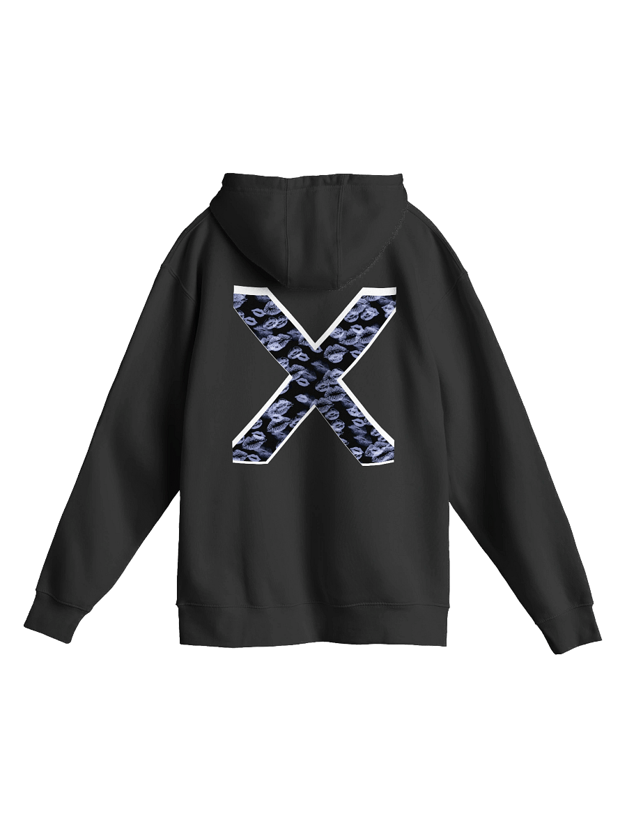 Black X Light Blue Lipstick Kisses | Hoodie product image (1)