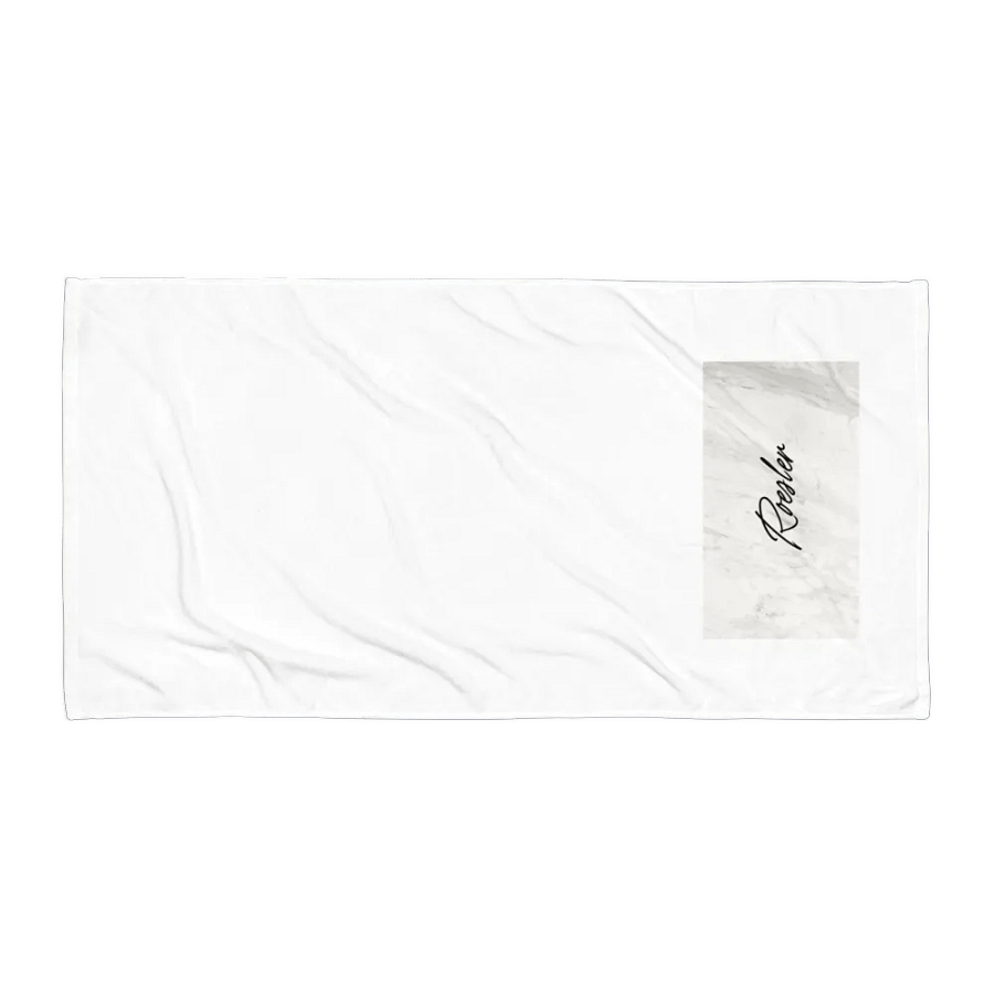 Ressler Marble Sublimated Towel product image (1)