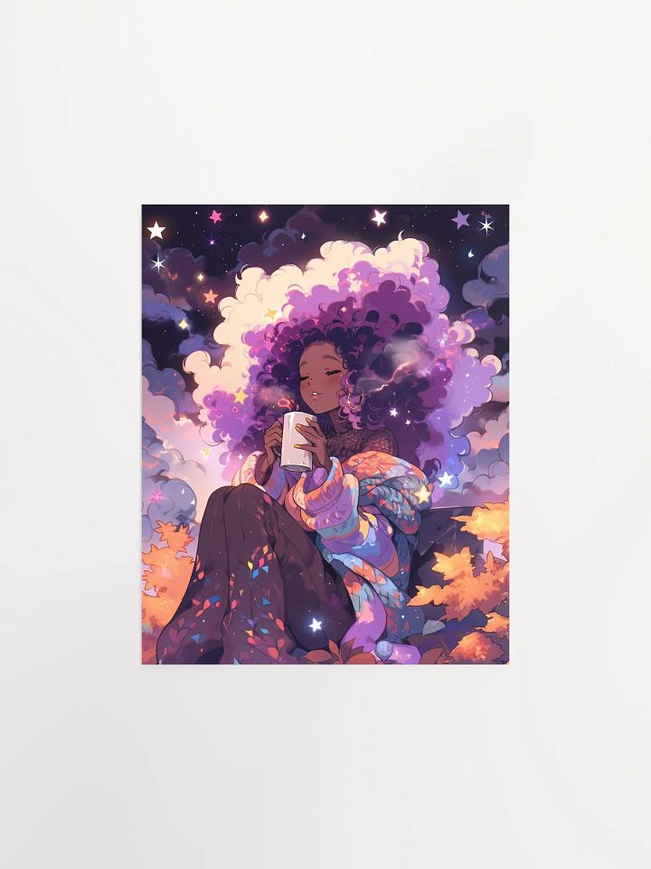 Lavender Latte Dreams on Matte Paper Poster product image (2)