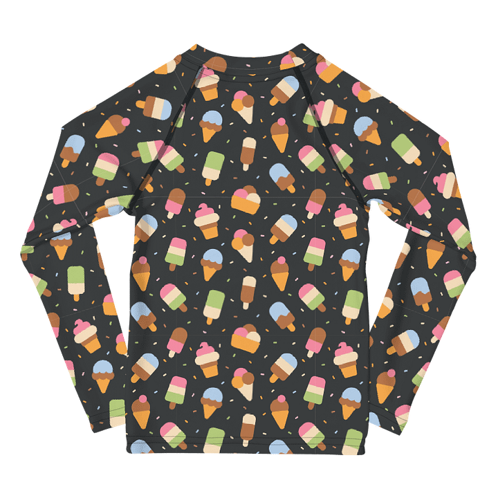 Wild Ice Cream Kids Rash Guard product image (2)