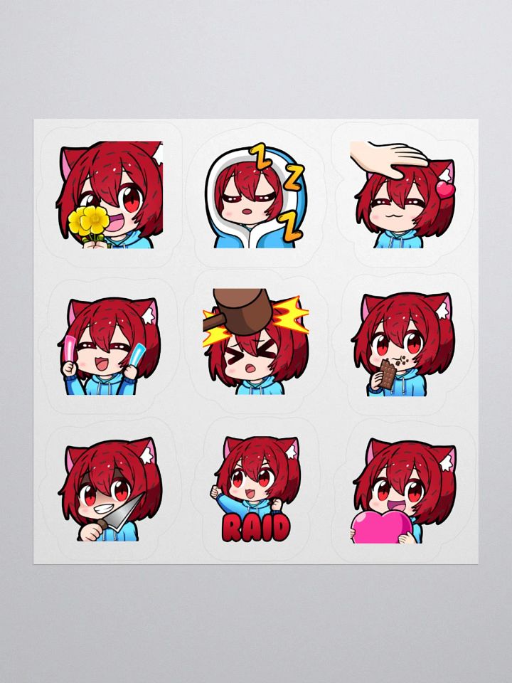 Emote Stickers - Set 1 product image (2)