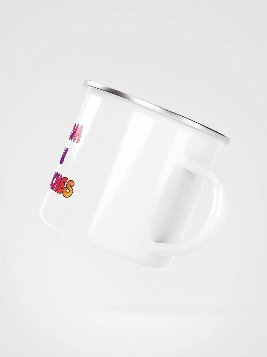 Jay-You're Mom Pays me In Sandwiches -ENAMEL MUG product image (3)