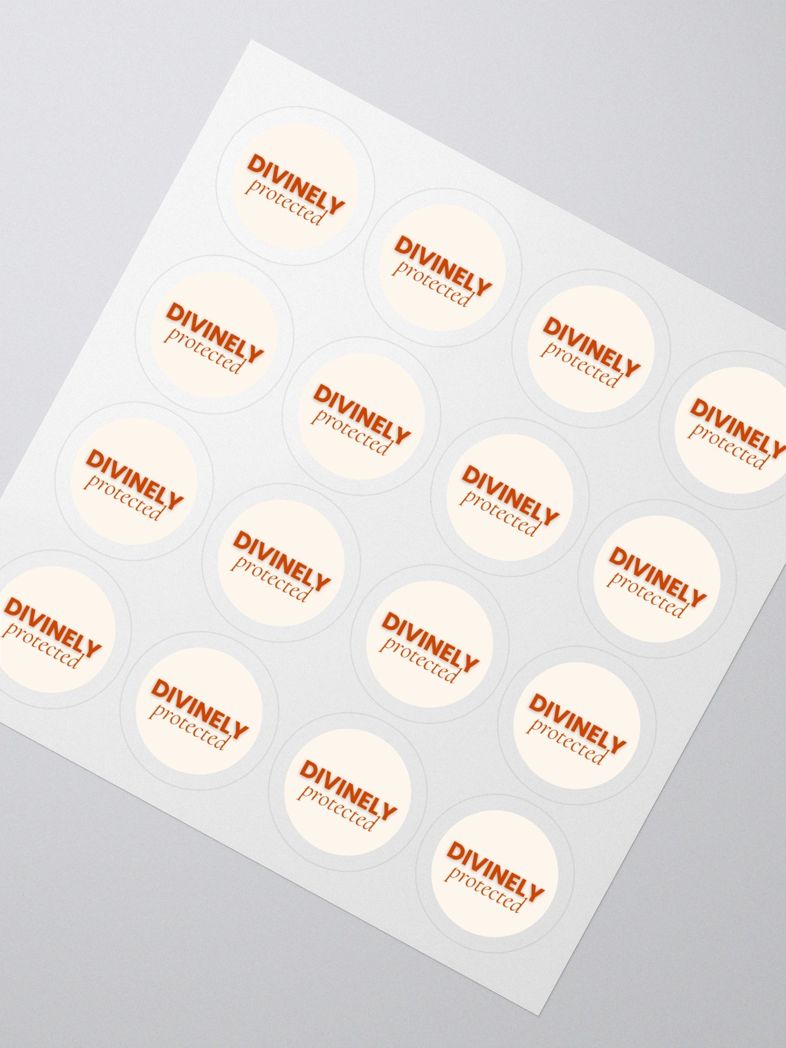 Divinely Protected Stickers product image (2)