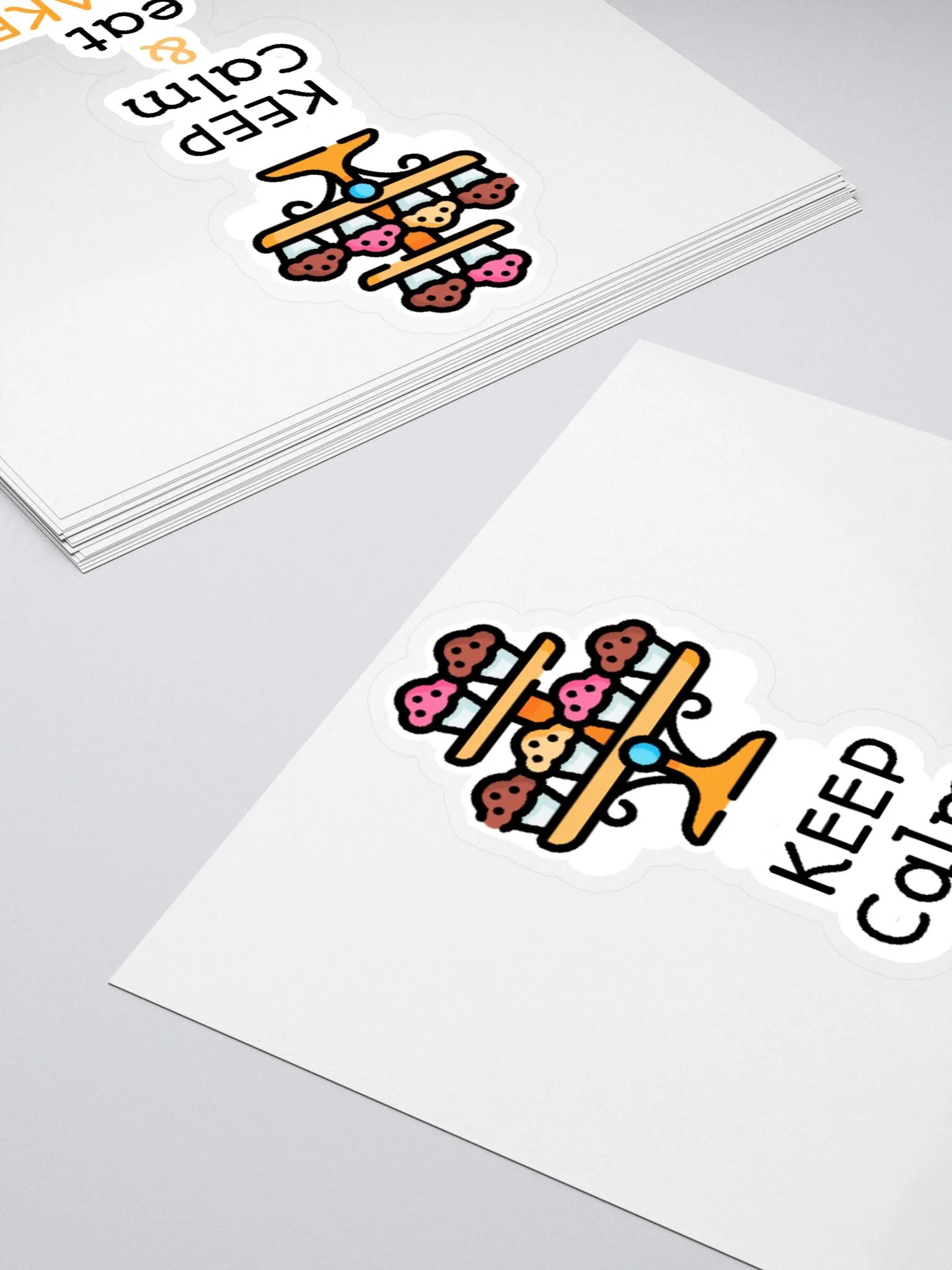 Keep Calm & eat Cupcakes Stickers product image (12)