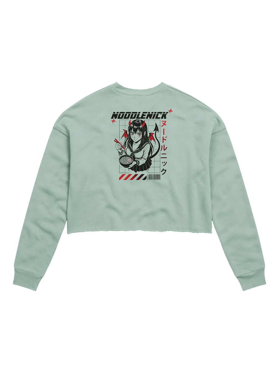 Devilish Ramen Noodle Crop Sweatshirt product image (2)