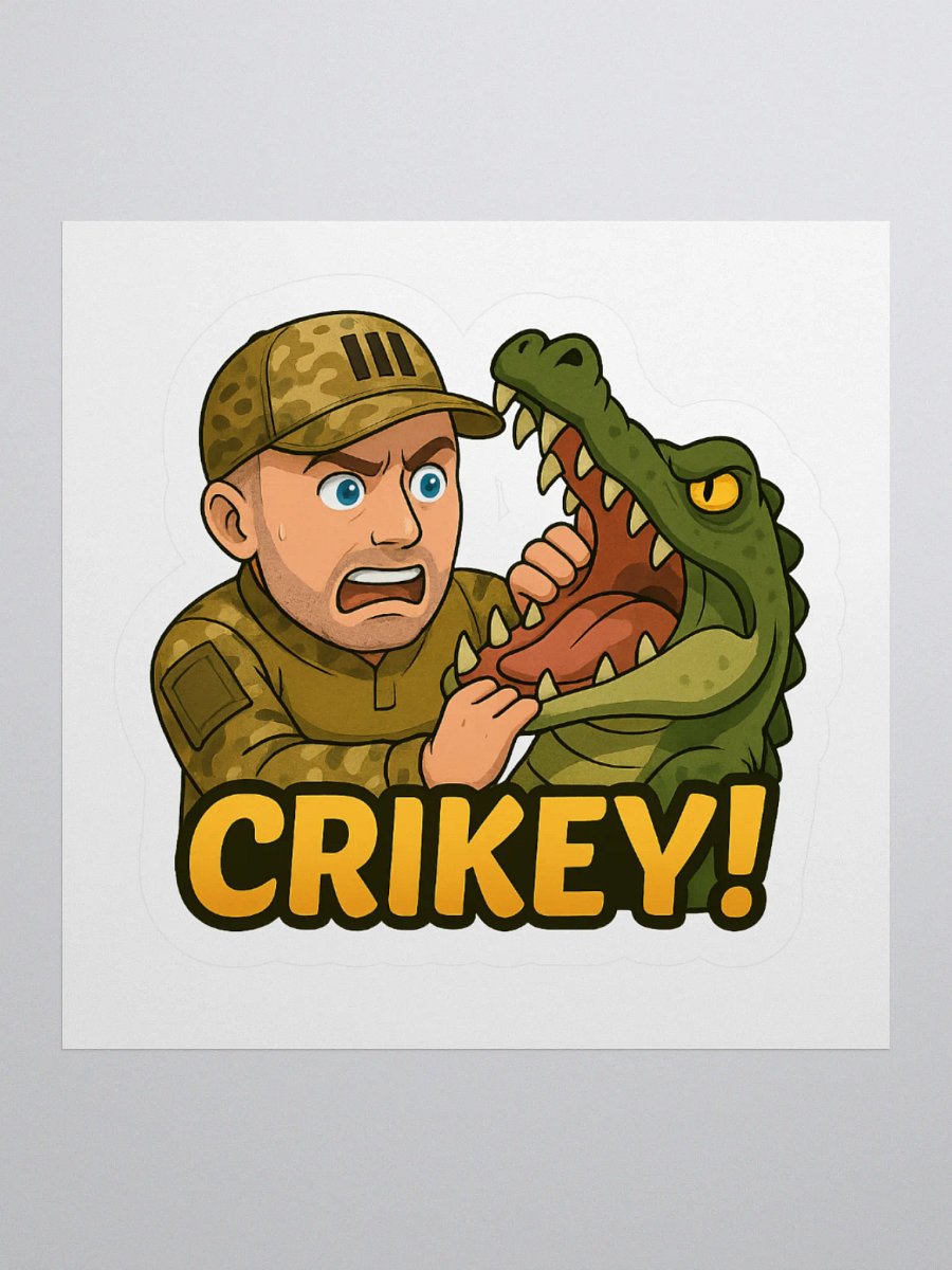crikey sticker product image (1)