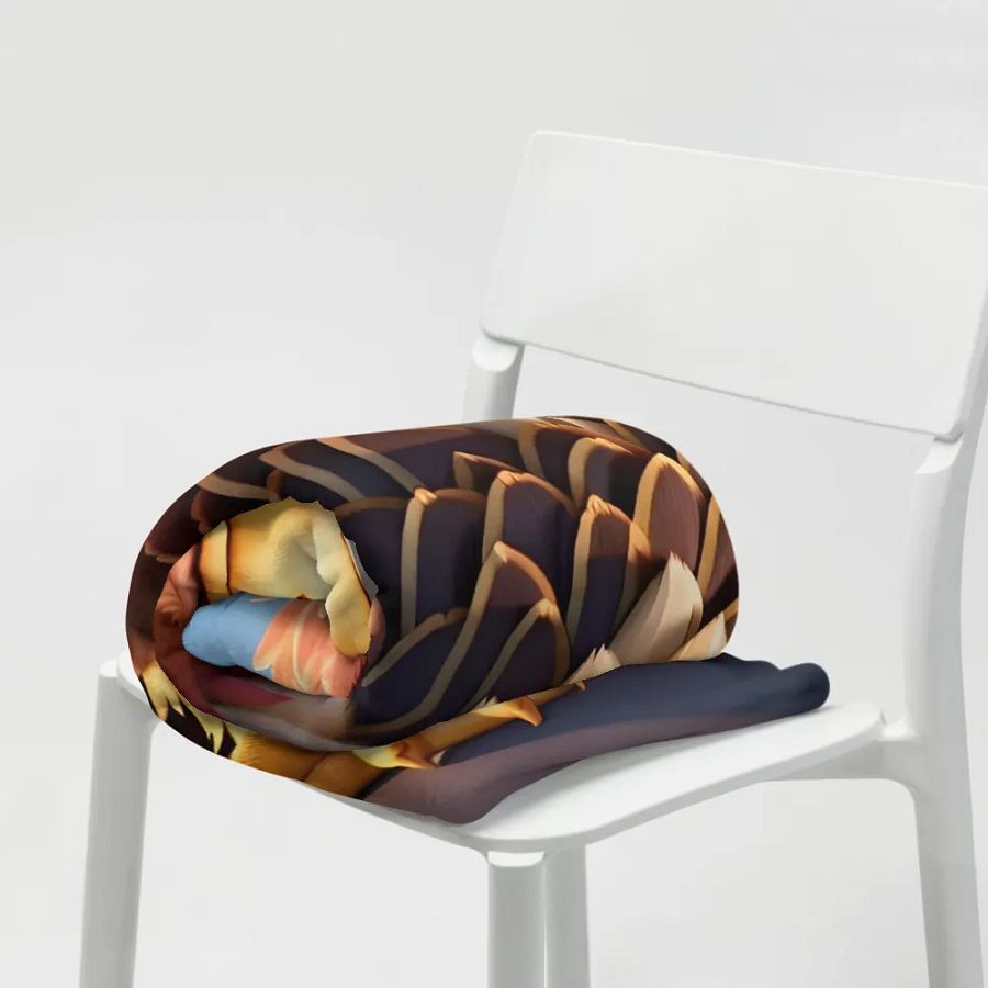 Endangered Species - Mexico - Golden Eagle Throw Blanket product image (8)