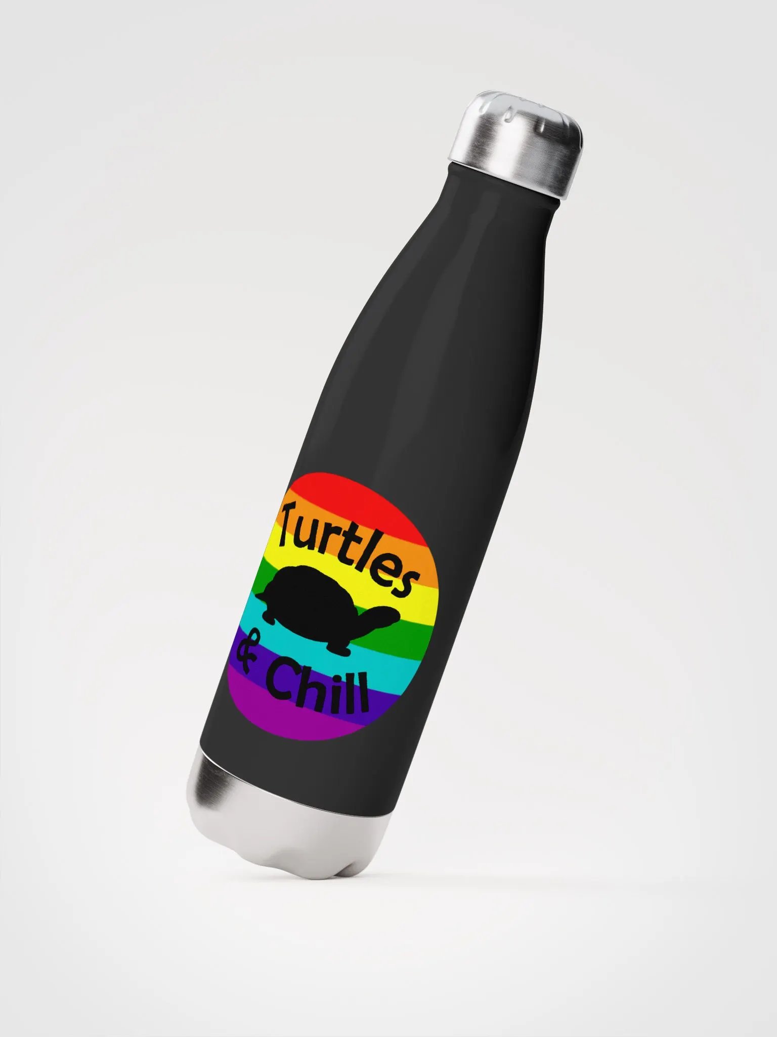 Turtle Pride Water Bottle product image (4)