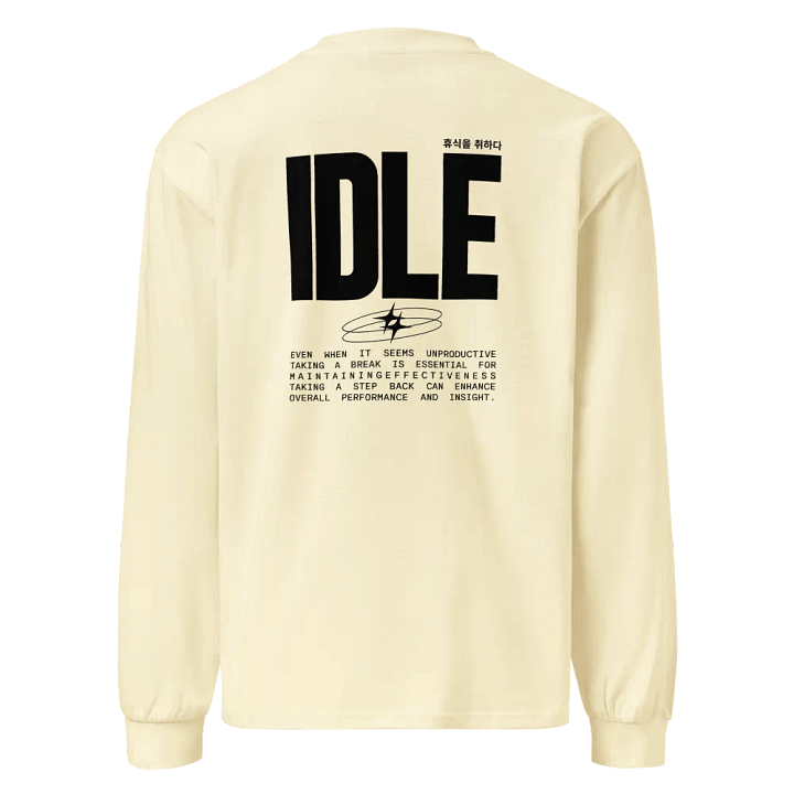 Idle Heavyweight Long Sleeve product image (2)