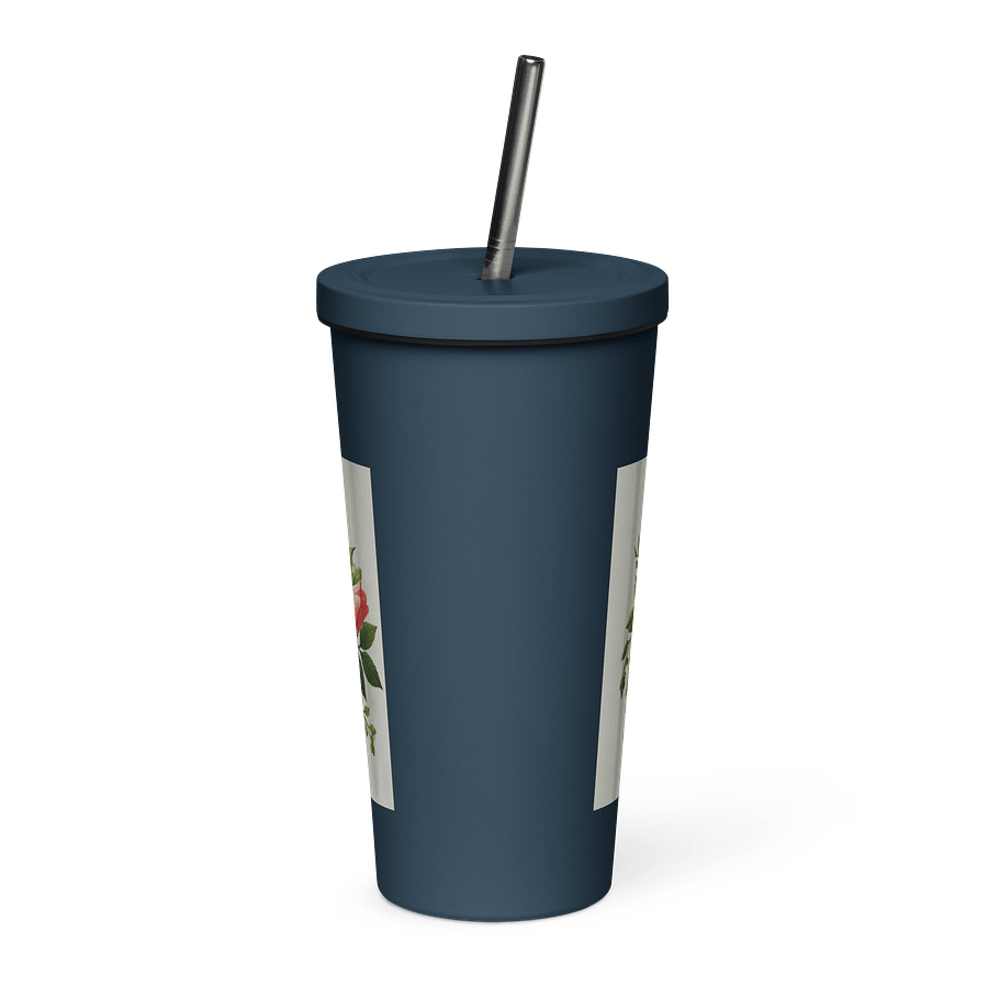 Floral Cross Insulated Tumbler product image (2)
