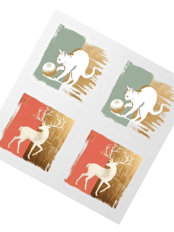 Holiday charm - sticker set product image (4)