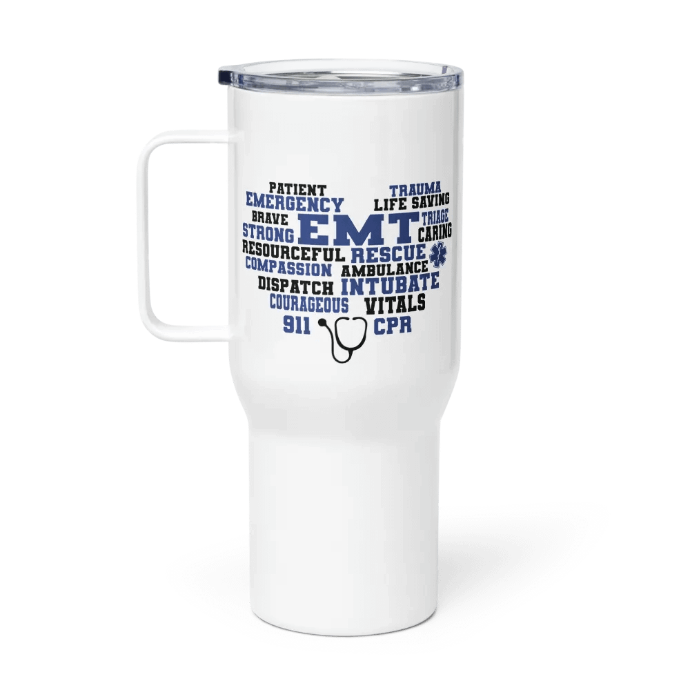 EMT Heart - Travel Mug w/ Handle product image (1)