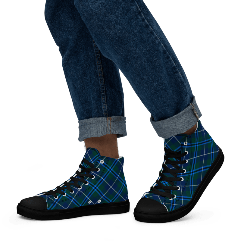 Douglas Tartan Men's High Top Shoes product image (5)