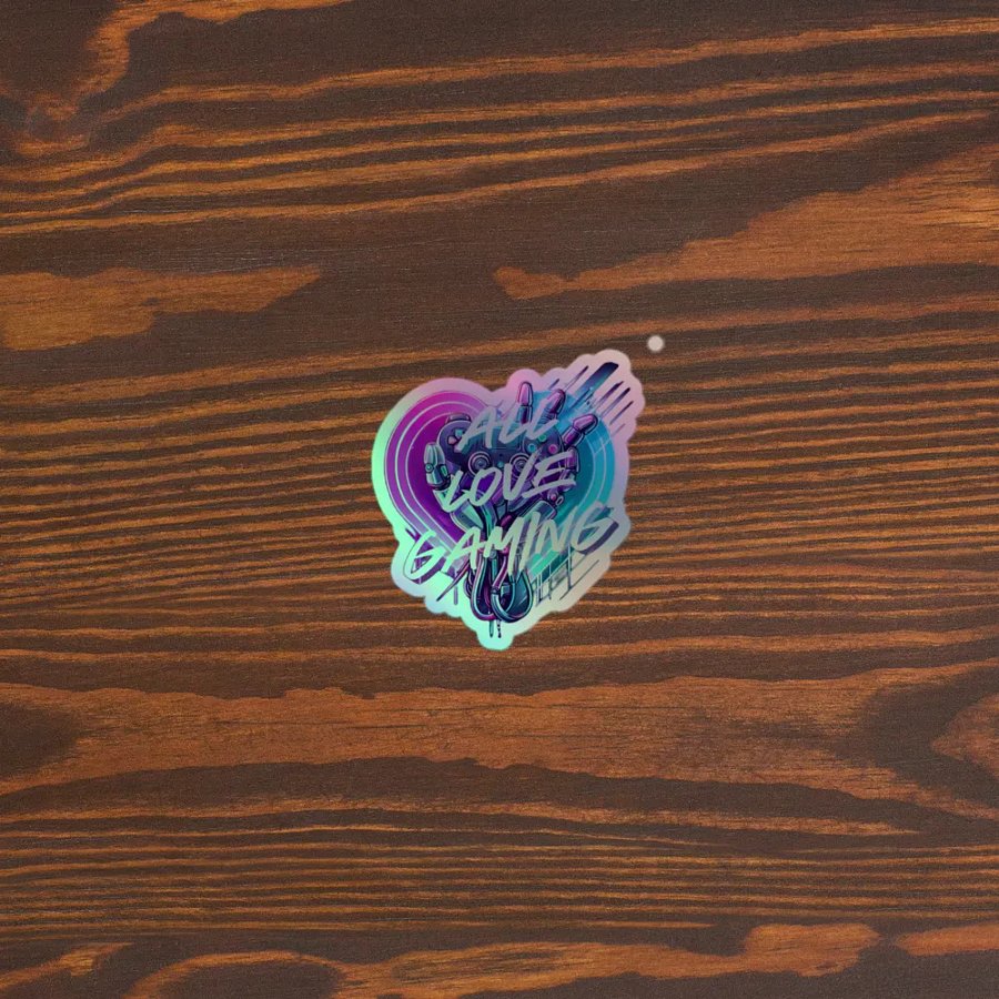 All Love Gaming Holograph Sticker product image (5)