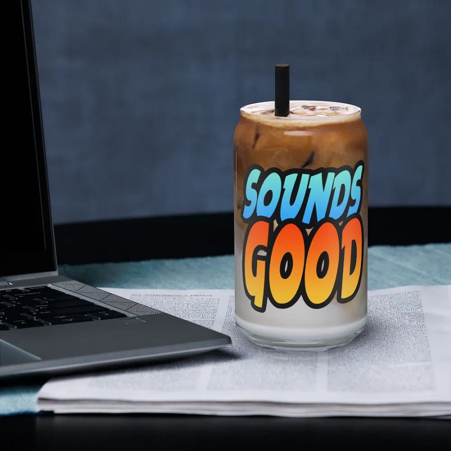 Sounds Good Can-Shaped Glass product image (3)