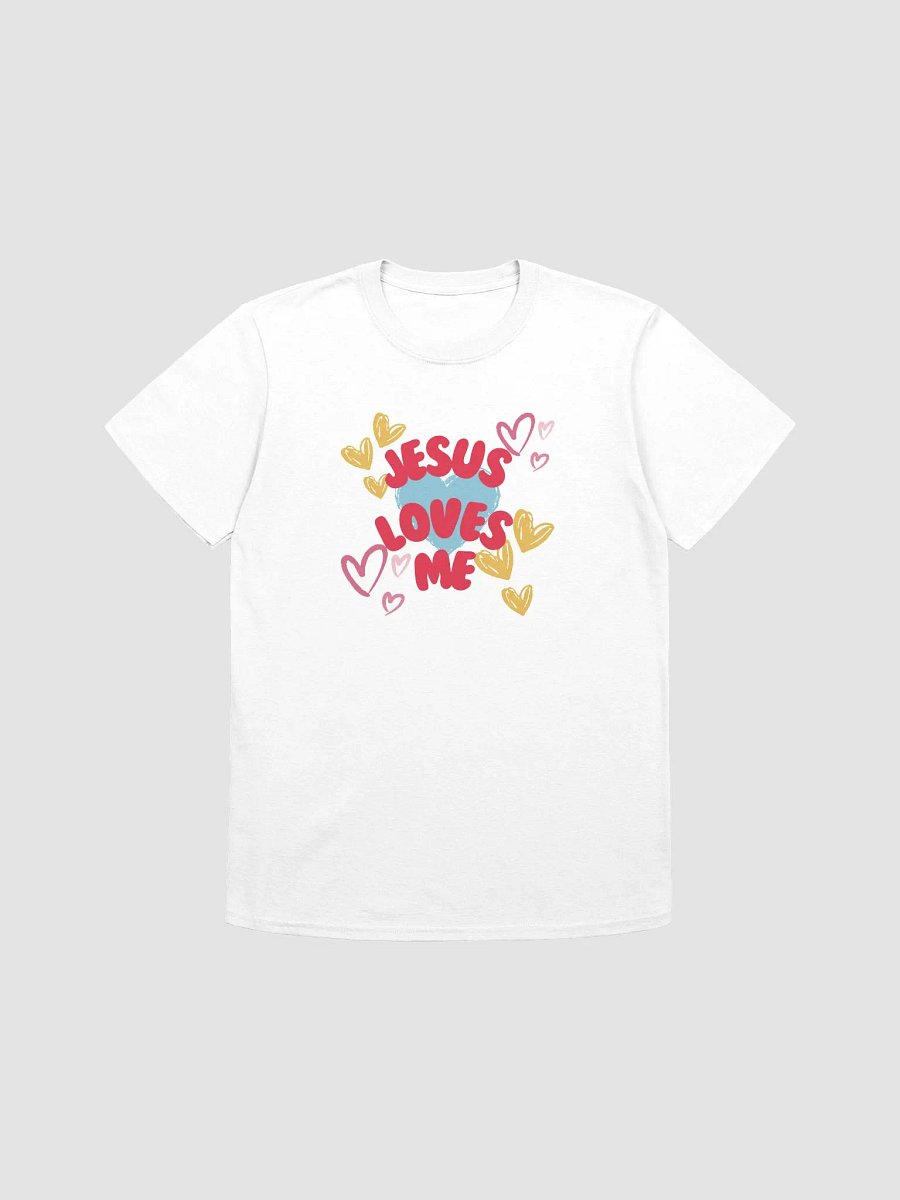 Valentines T Shirt Christian Jesus Loves Me Unisex Softstyle T-Shirt product image (5)