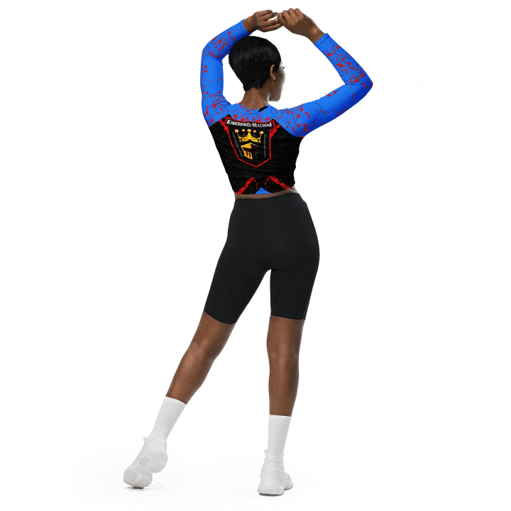 E-sport Long Sleeve allover crop top product image (2)