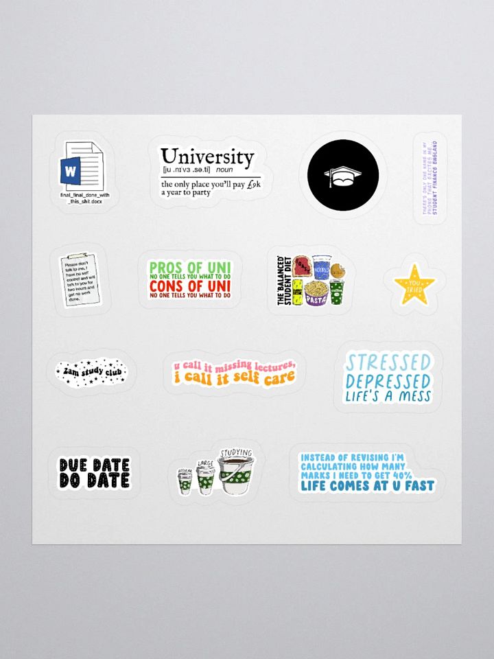 Sticker Sheet 1 product image (3)