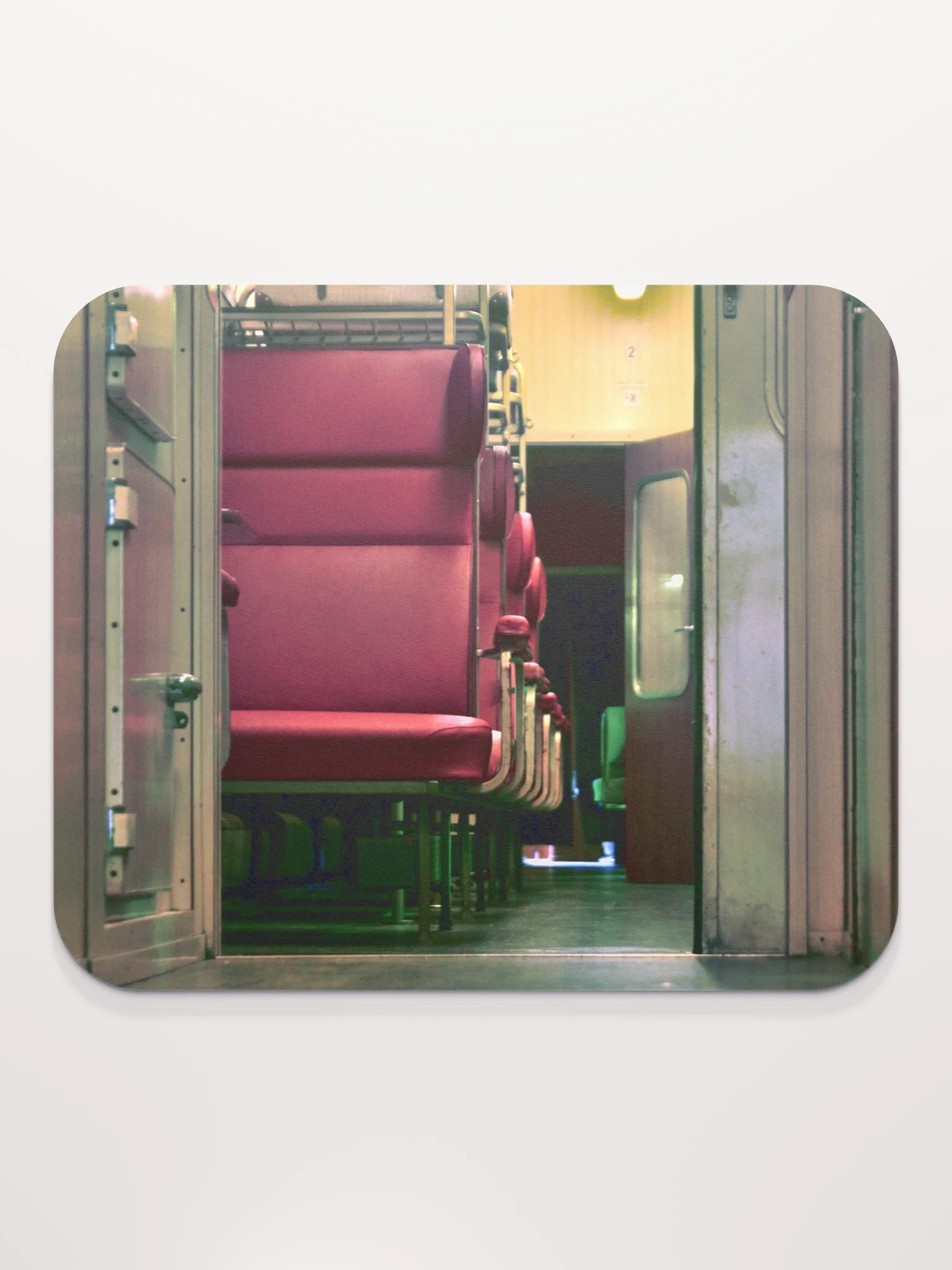 Mauspad - Nostalgisches Zugabteil product image (2)