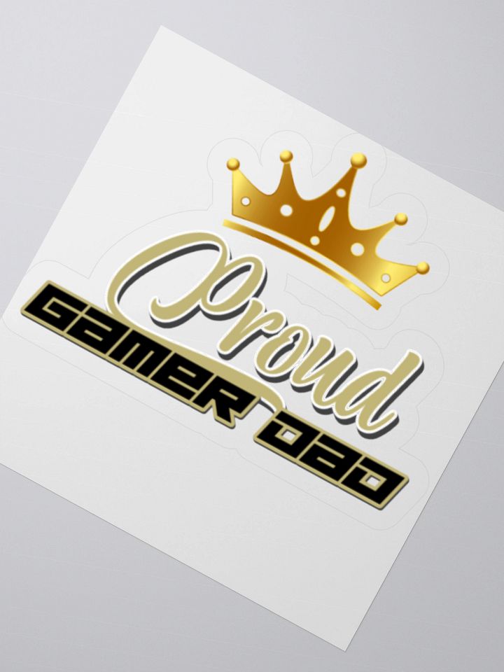 Wicked Gamer Dad Kiss Cut Stickers product image (7)