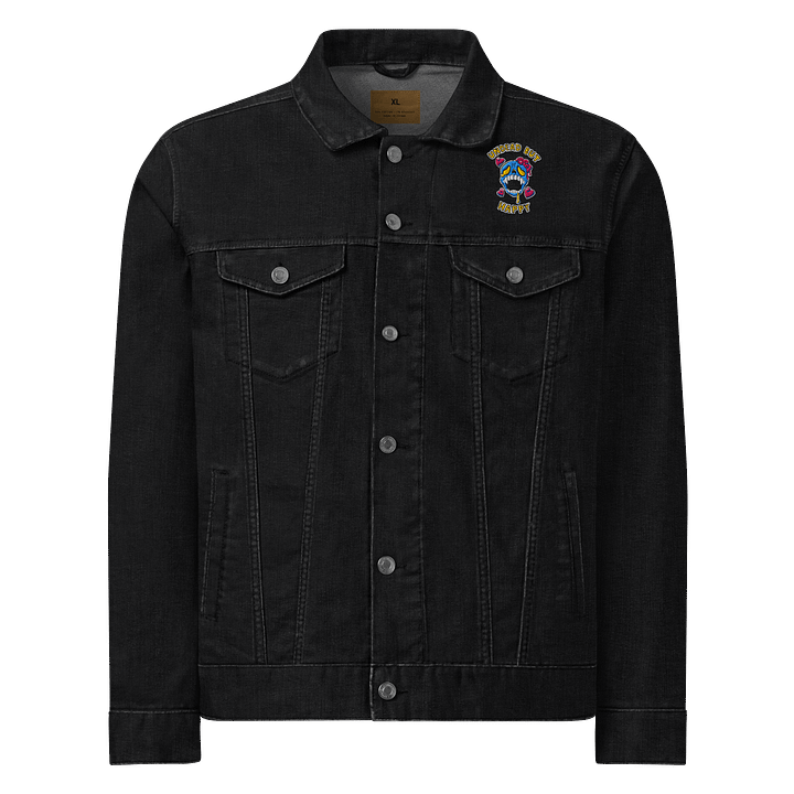 Over my cold dead hands (denim jacket) product image (1)