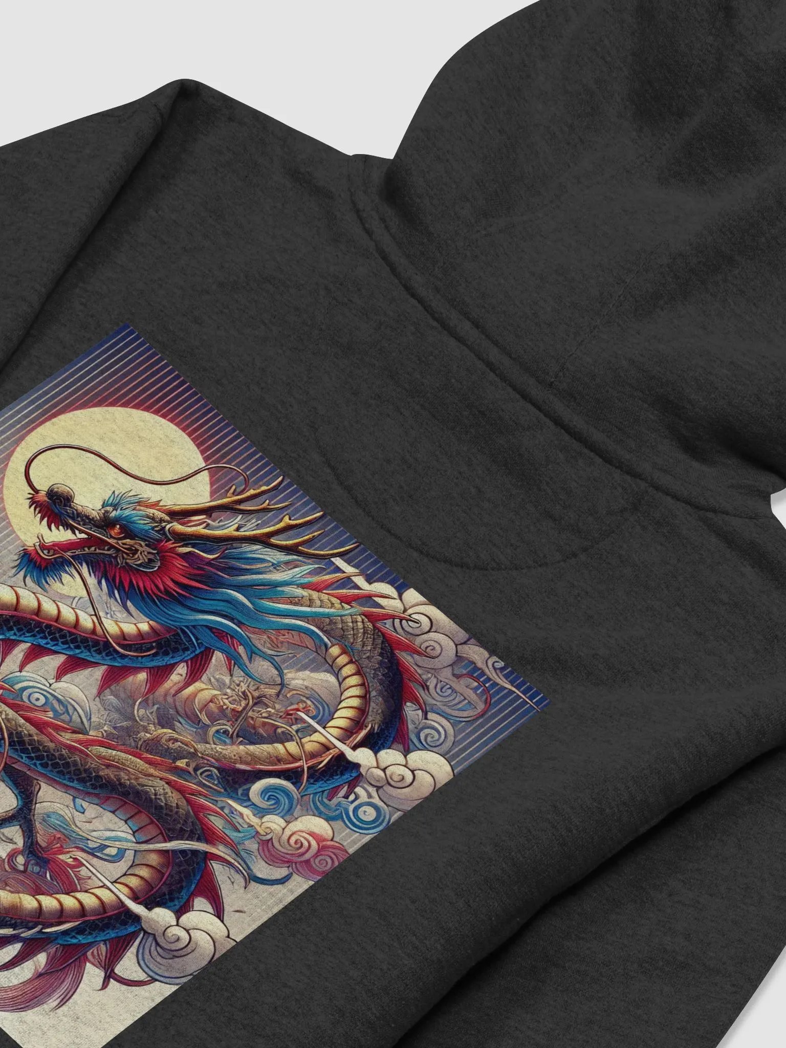 Eastern Dragon Anime Art Hoodie product image (20)