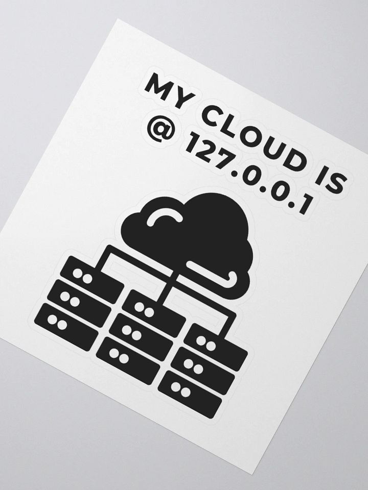 Home Cloud - Sticker product image (4)