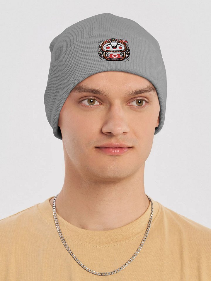 North Korean Daruma Knit Beanie product image (2)