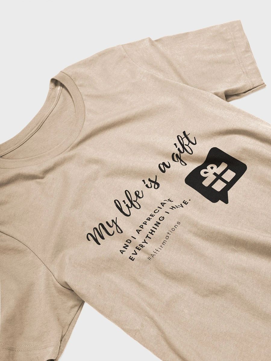 My life is a gift Dark Unisex Super soft T-Shirt product image (15)