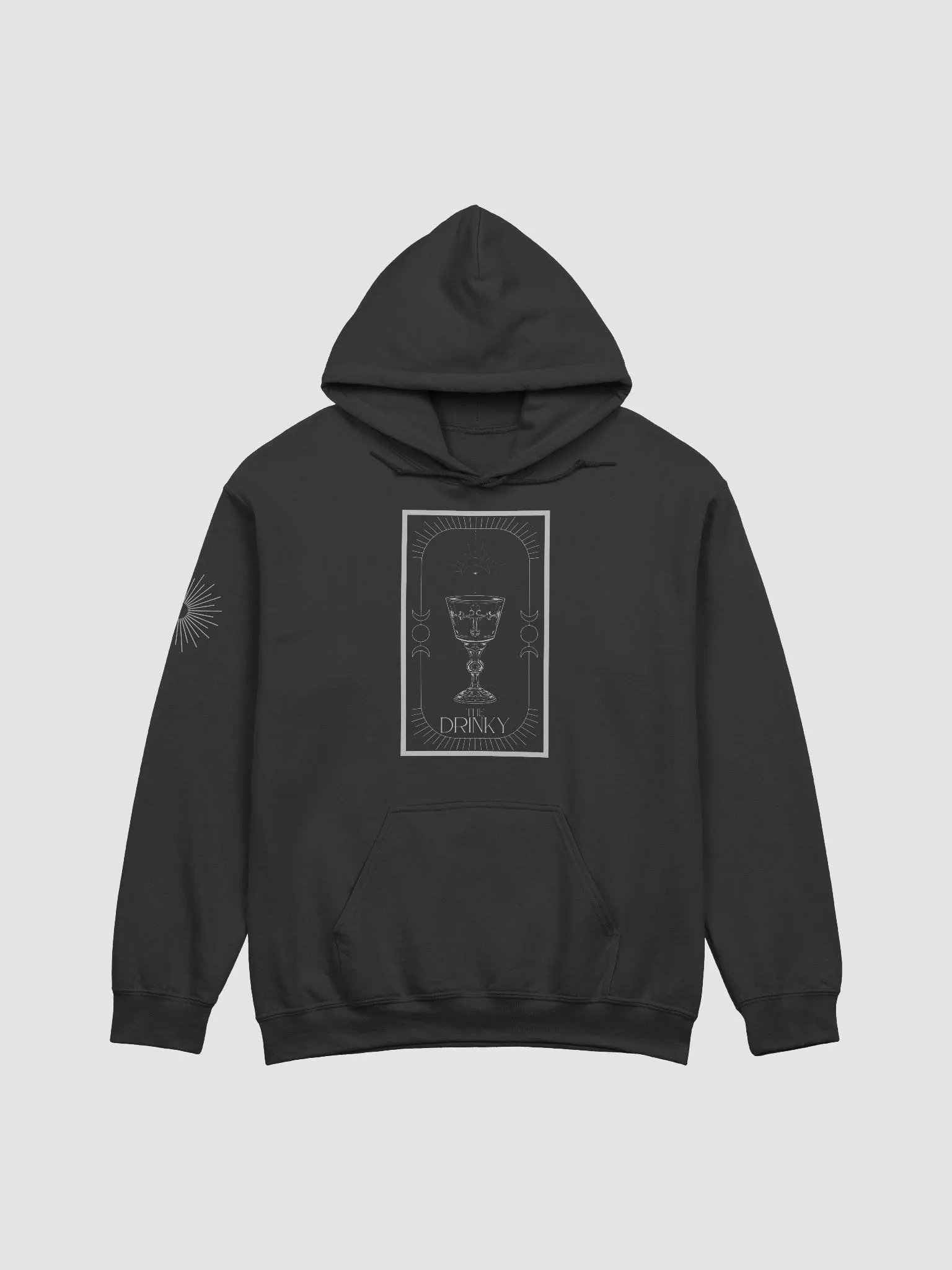 The Drinky Silver Tarot Hoodie product image (1)