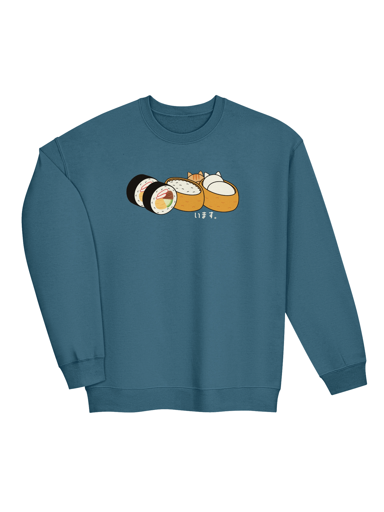 Inari Sushi and Futomaki Cat - Unisex Adult Sweatshirt product image (3)