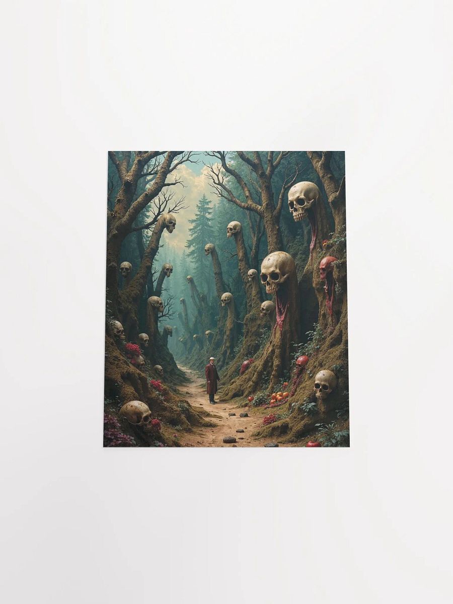 Surreal Skull Forest Poster product image (31)